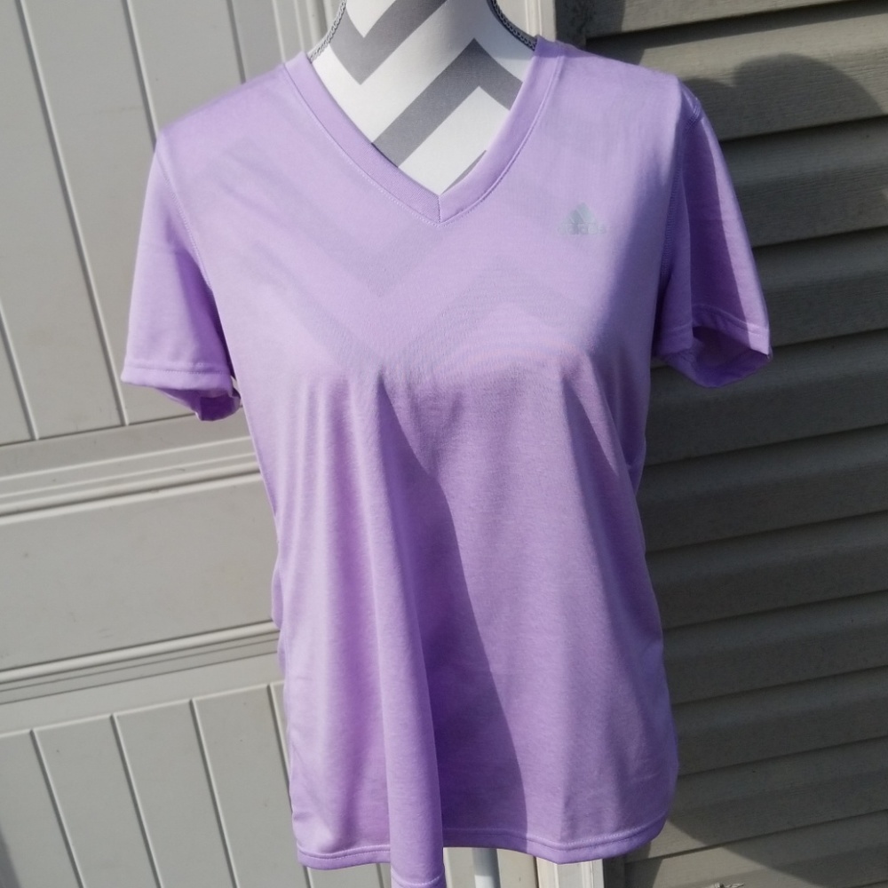 Lilac in color Adidas Ultimate tee